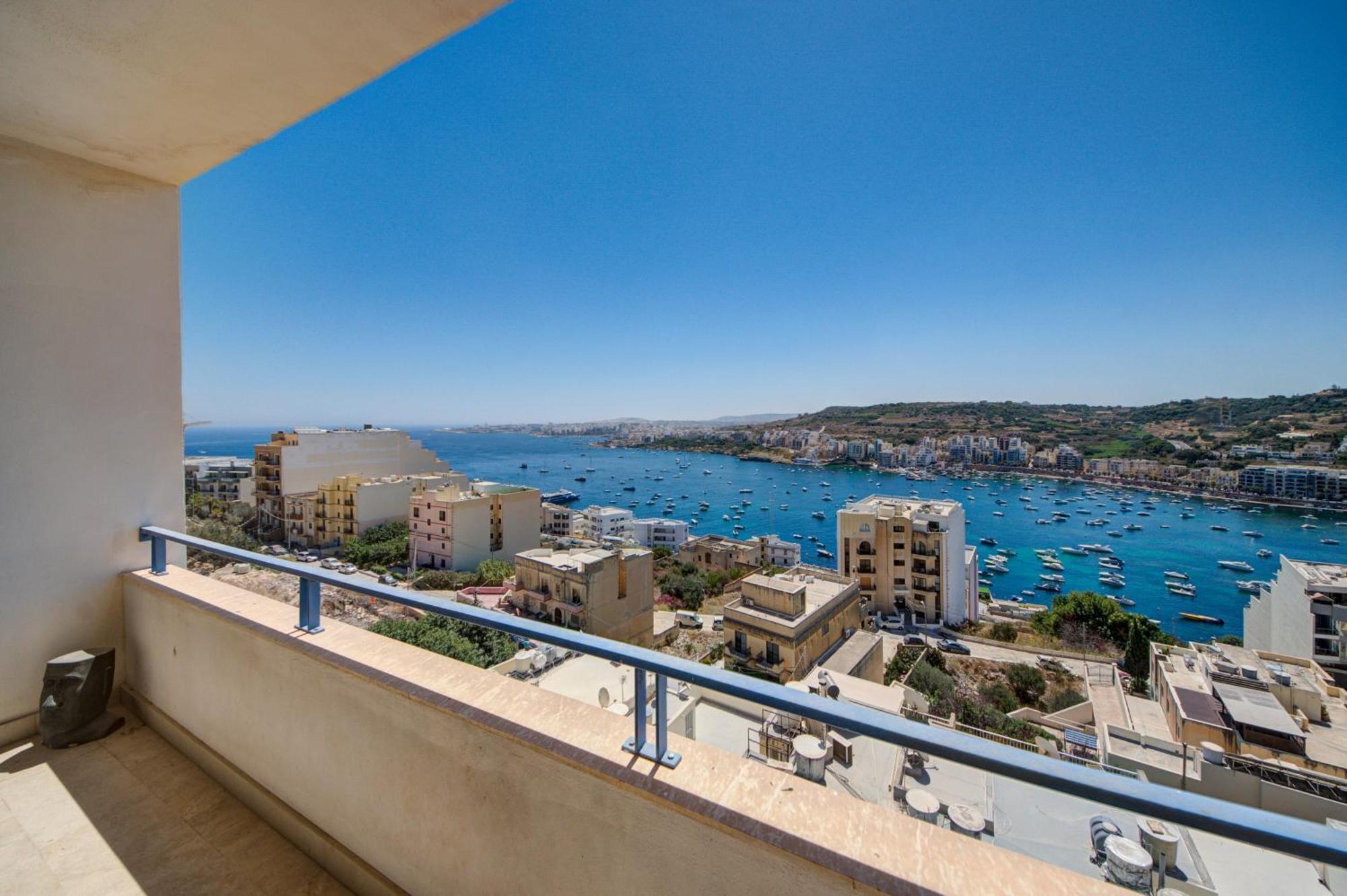 Stunning 3br Xemxija With Breathtaking Views By 360 Estates Appartement