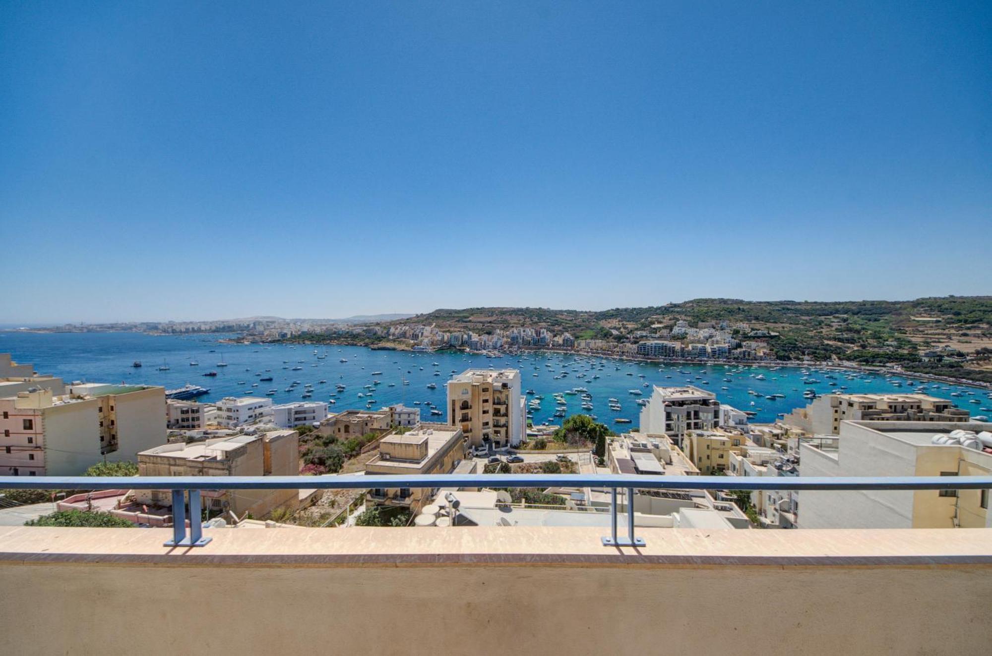 Apartment Stunning 3br Xemxija With Breathtaking Views By 360 Estates